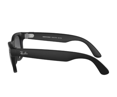 Meta RAY-BAN | META WAYFARER Matte Black Frame Graphite Lenses Polar Gradient Graphite-2