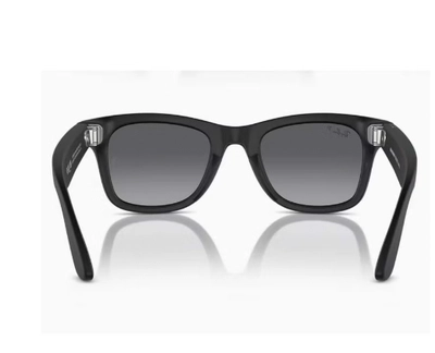 Meta RAY-BAN | META WAYFARER Matte Black Frame Graphite Lenses Polar Gradient Graphite-1
