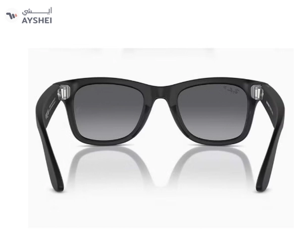 Meta RAY-BAN | META WAYFARER Matte Black Frame Graphite Lenses Polar Gradient Graphite
