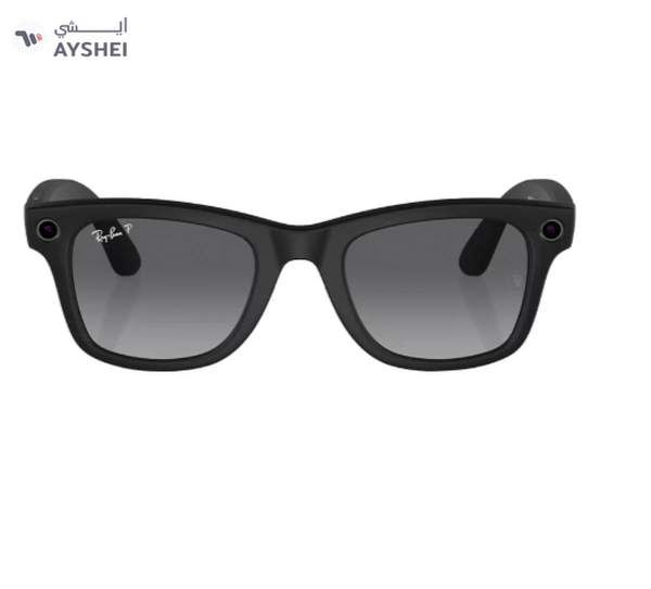 Meta RAY-BAN | META WAYFARER Matte Black Frame Graphite Lenses Polar Gradient Graphite