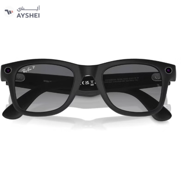 Meta RAY-BAN | META WAYFARER Matte Black Frame Graphite Lenses Polar Gradient Graphite