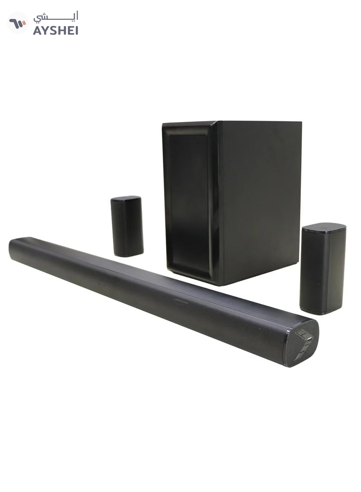 JVC 5.1Ch Soundbar With Wireless Subwoofer Home Theatre-3600W PMPO With Bluetooth, USB, SD Card Compatible TH-N430B Black-0-0