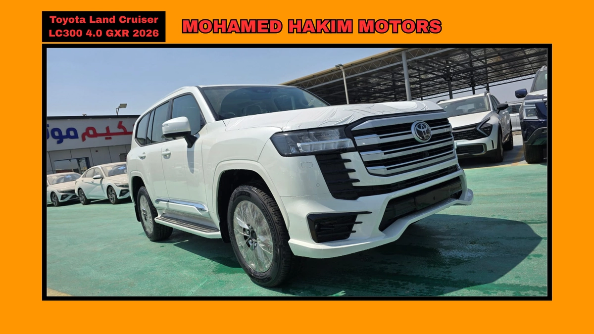 2026 Toyota Land Cruiser LC300 GXR 4.0L White-1-1