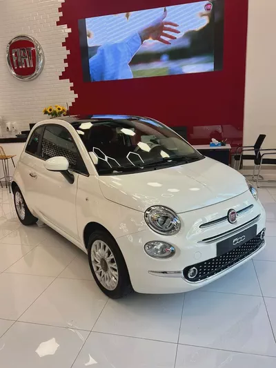 Fiat 500 Dolce Vita Hatchback 1.4L																				2024 Gelato White Fiat 500-0