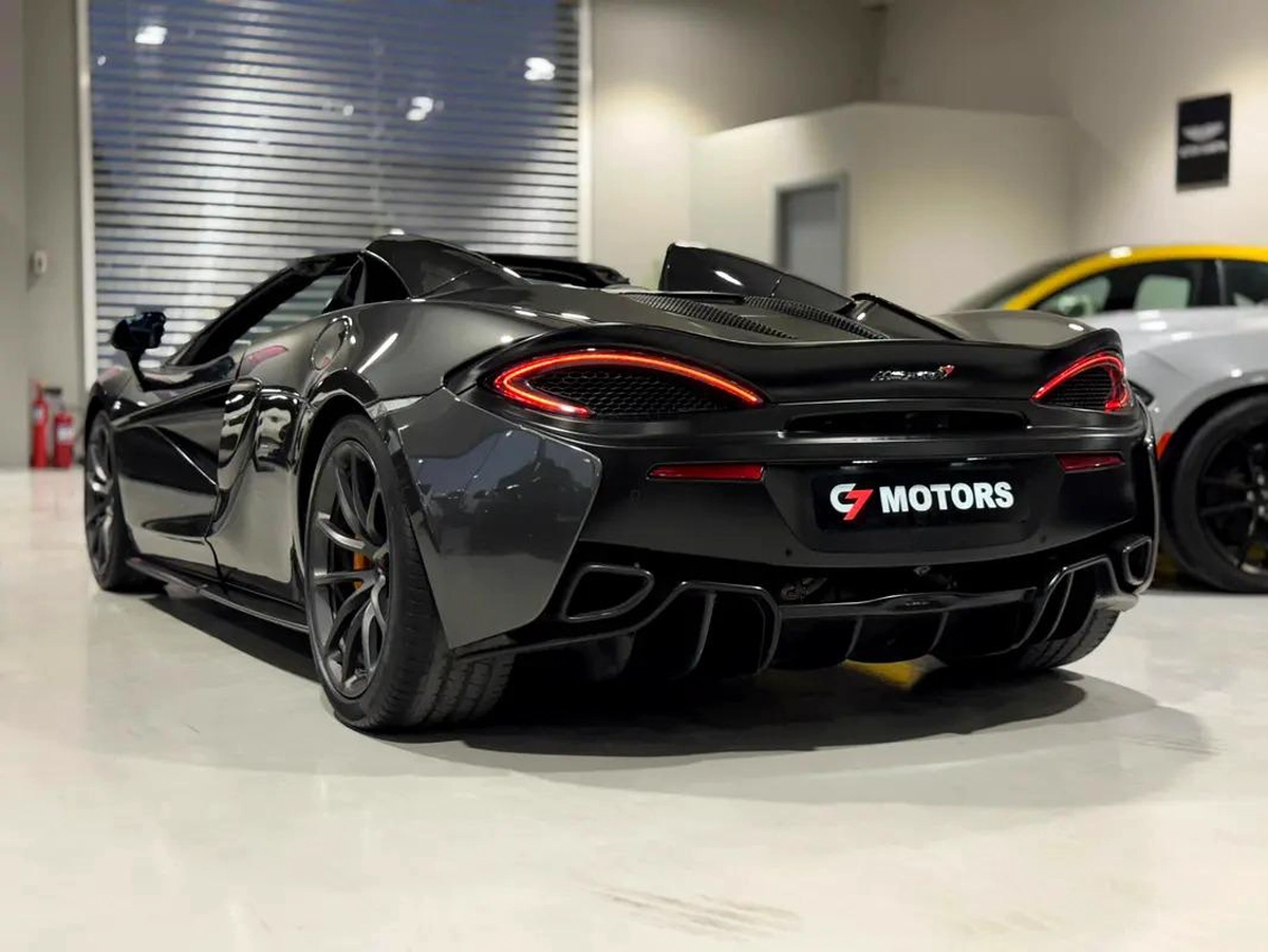 McLaren 570S Spider | 2018 | GCC Specs | Full Option | Low Mileage.-4-4