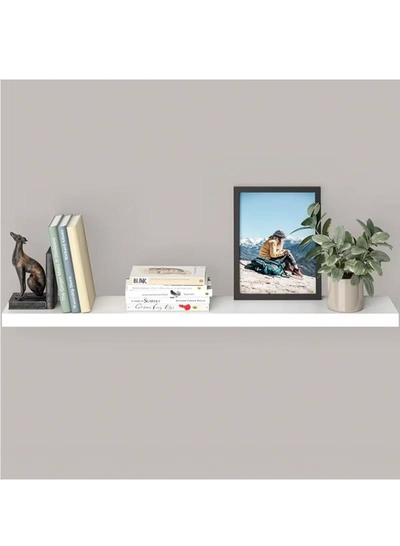 DubaiGallery 1 Pcs Floating Shelves, Wall Mount Bathroom Wooden Shelves, Thick Industrial Kitchen Wooden Shelf-1