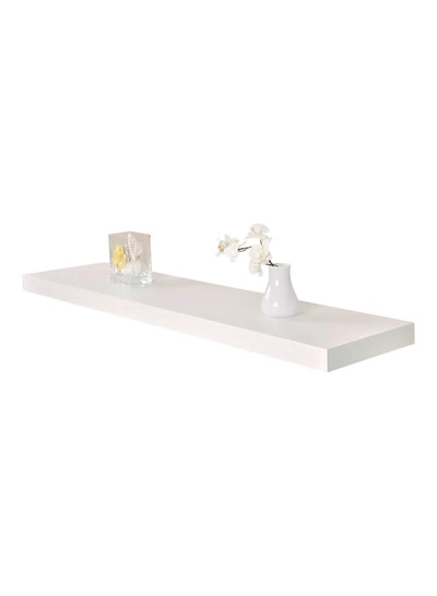 DubaiGallery 1 Pcs Floating Shelves, Wall Mount Bathroom Wooden Shelves, Thick Industrial Kitchen Wooden Shelf-0