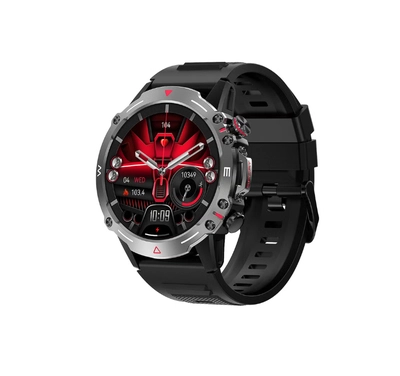 ARMFIT Hulk Smartwatch For Men, AMOLED Always On Display Bluetooth Calling Waterproof Fitness Watches Compatible With Android iOS Black-0