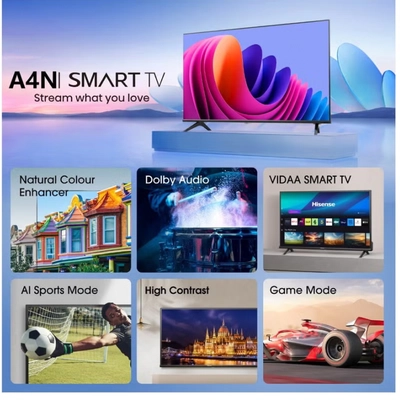 32 Inch HD Smart LED TV With 60Hz, High Contrast, Natural Color Enhancer-5