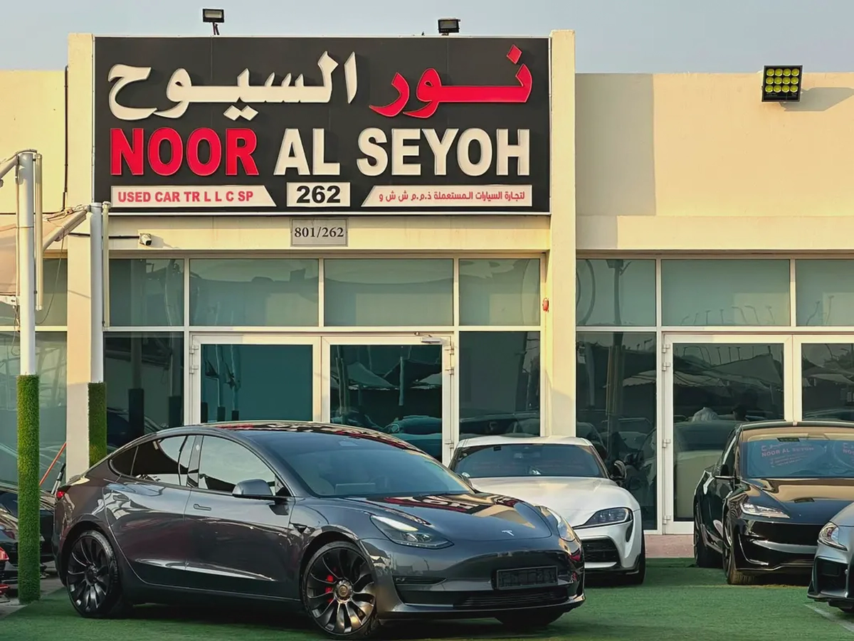 TESLA MODEL 3 PERFORMANCE GCC 2023 Service History (Under Warranty) Zero Accidents Super Clean First-3-3