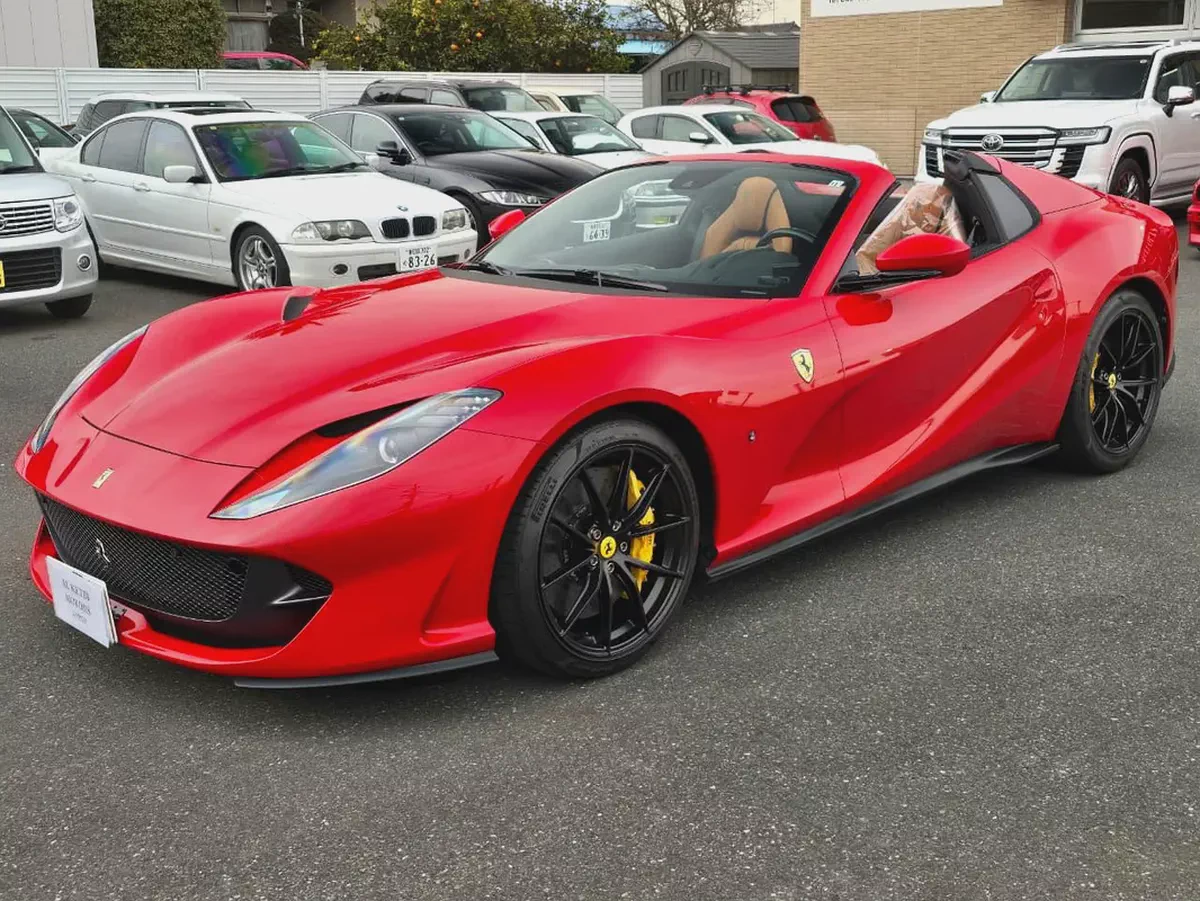 Ferrari 812 GTS 2022 Japanese Specs - Low Mileage - Pristine Condition