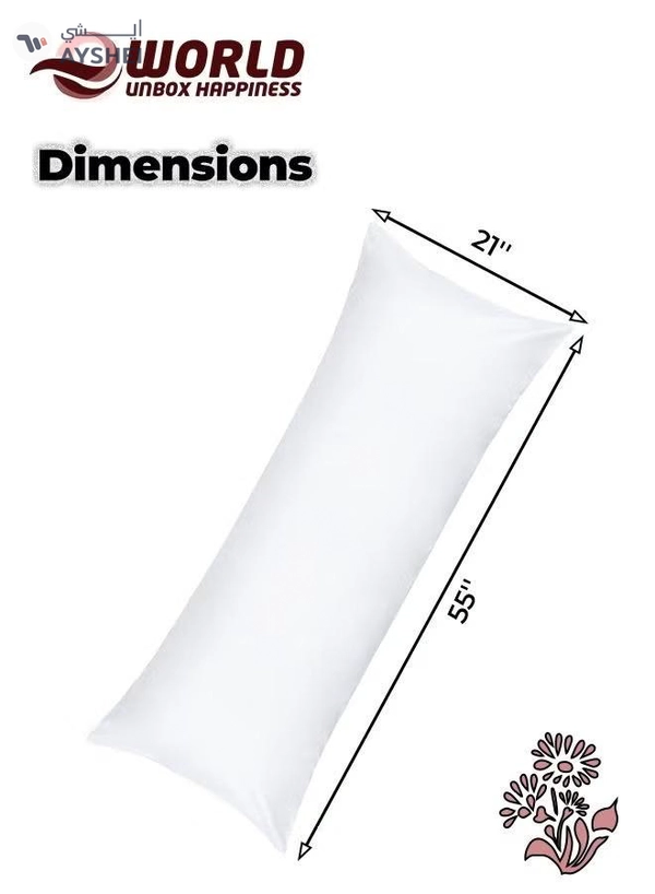 Eworld Waterproof White Body Pillow Protectors