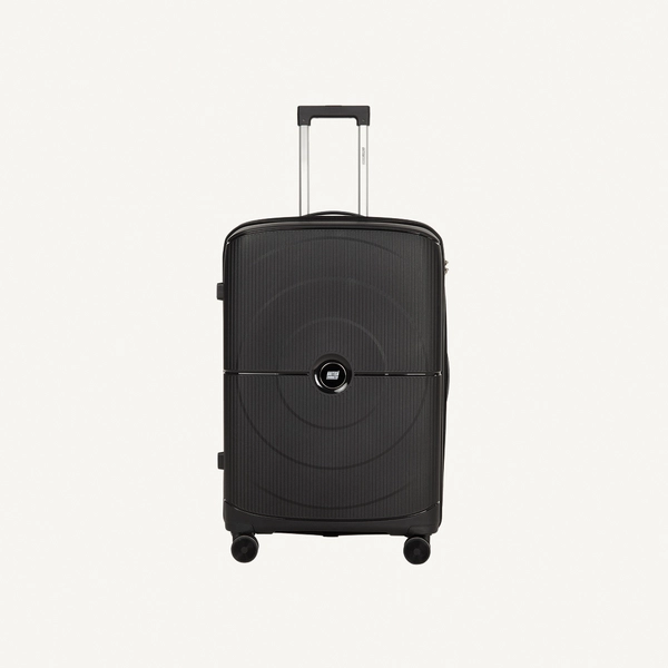 Polypropylene Hardshell Luggage Set 3-Piece Spinner – TSA Approved Lock |Lightweight & Durable 20/24/28 Inch (Small, Medium, Large) – Black