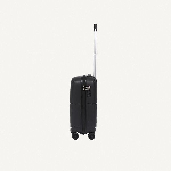 Polypropylene Hardshell Luggage Set 3-Piece Spinner – TSA Approved Lock |Lightweight & Durable 20/24/28 Inch (Small, Medium, Large) – Black
