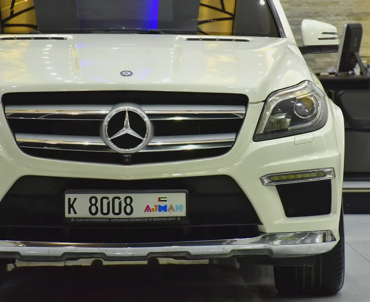 EXCELLENT DEAL for our Mercedes Benz GL500 4Matic ( 2013 Model ) in White Color GCC Specs-3-3