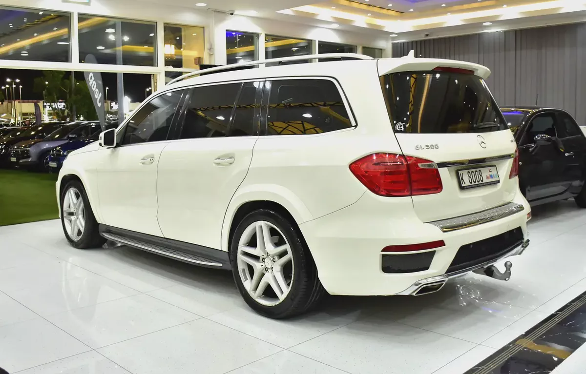 EXCELLENT DEAL for our Mercedes Benz GL500 4Matic ( 2013 Model ) in White Color GCC Specs-6-6