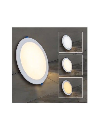 Other Manufacturer Round Panel Slim LED Ceiling Light 18W-5