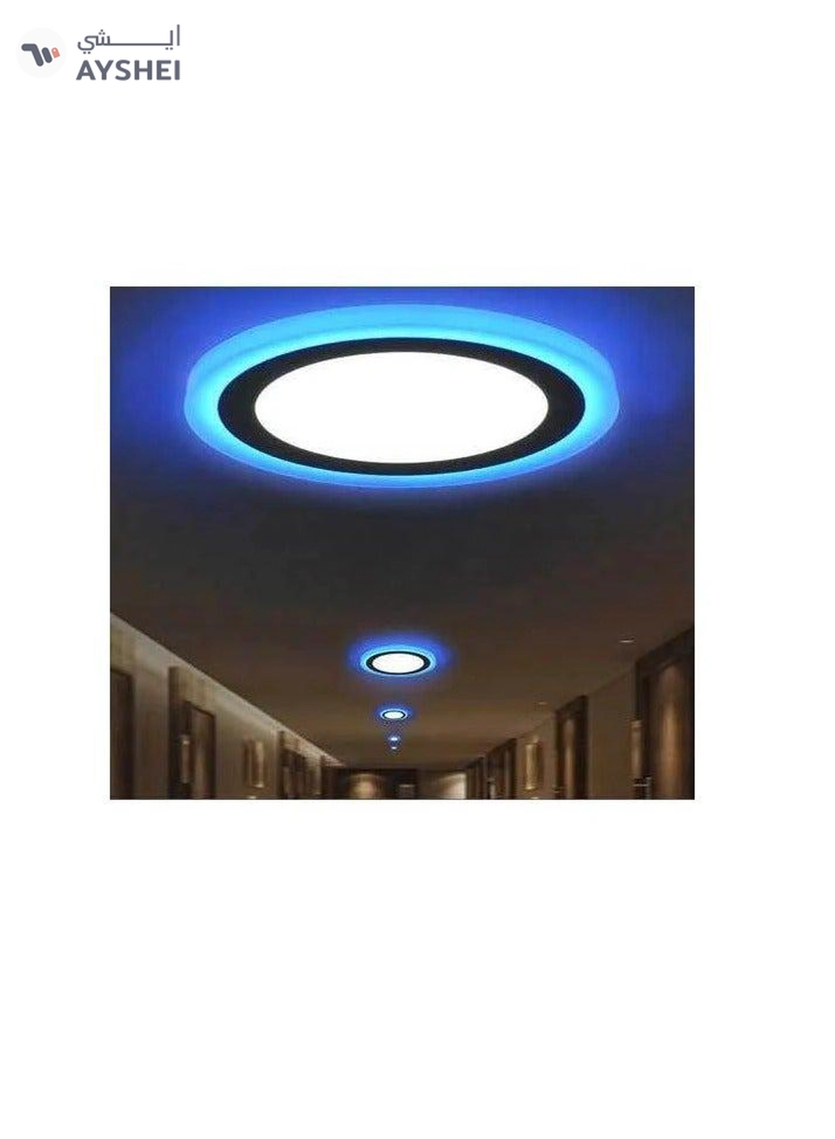 Other Manufacturer Round Panel Slim LED Ceiling Light 18W-2-2