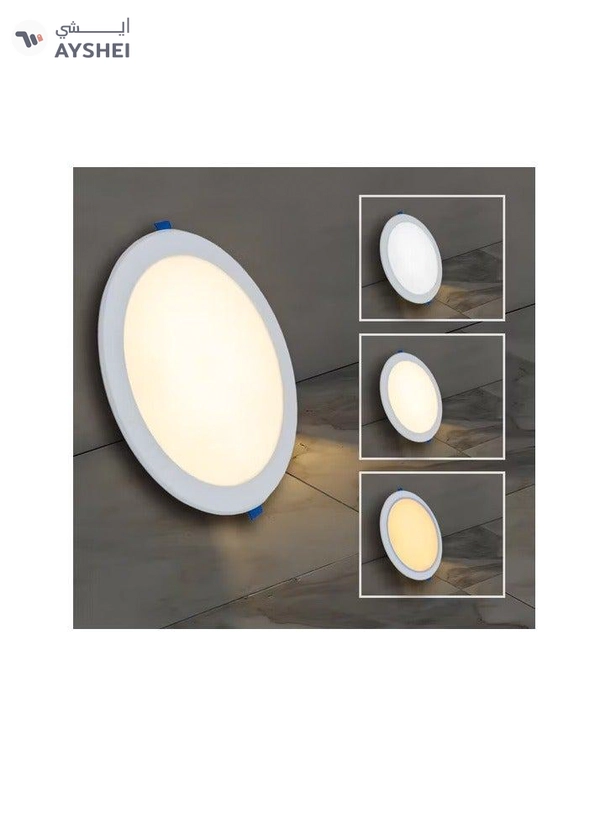 Other Manufacturer Round Panel Slim LED Ceiling Light 18W