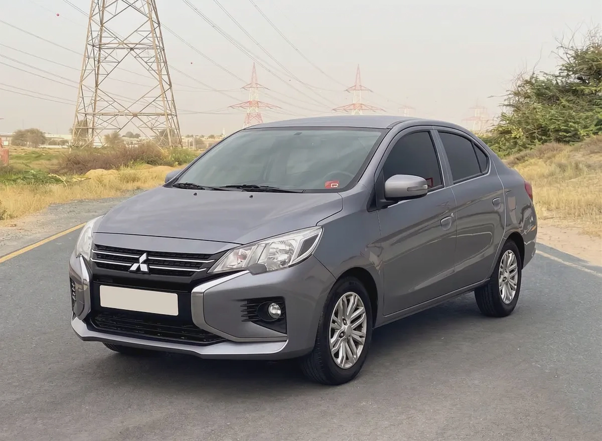 AED 412 Monthly - 0 Down Payment | Attrage GLX 2022 | GCC Specs | 1.2L 3-Cyl engine-1-1