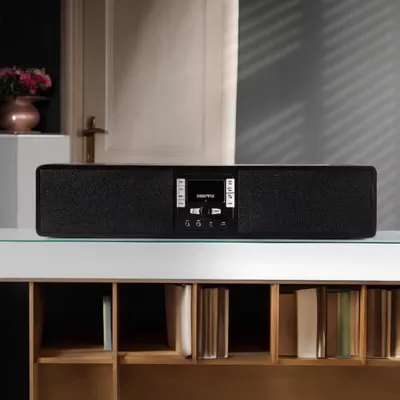GEEPAS Wireless Sound Bar Speaker 200W Bluetooth, AUX IN, USB, Dual MIC Input and FM Radio-6