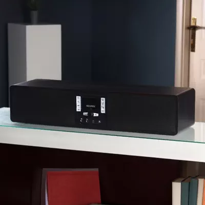 GEEPAS Wireless Sound Bar Speaker 200W Bluetooth, AUX IN, USB, Dual MIC Input and FM Radio-2