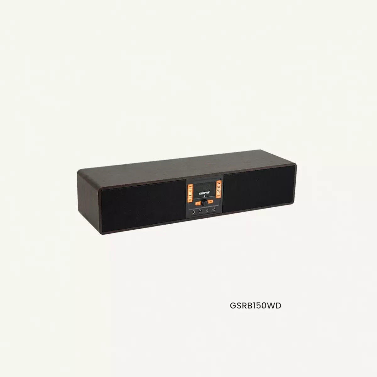 GEEPAS Wireless Sound Bar Speaker 200W Bluetooth, AUX IN, USB, Dual MIC Input and FM Radio