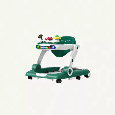 Kiddoz Multifunctional Baby Walker - Green-0