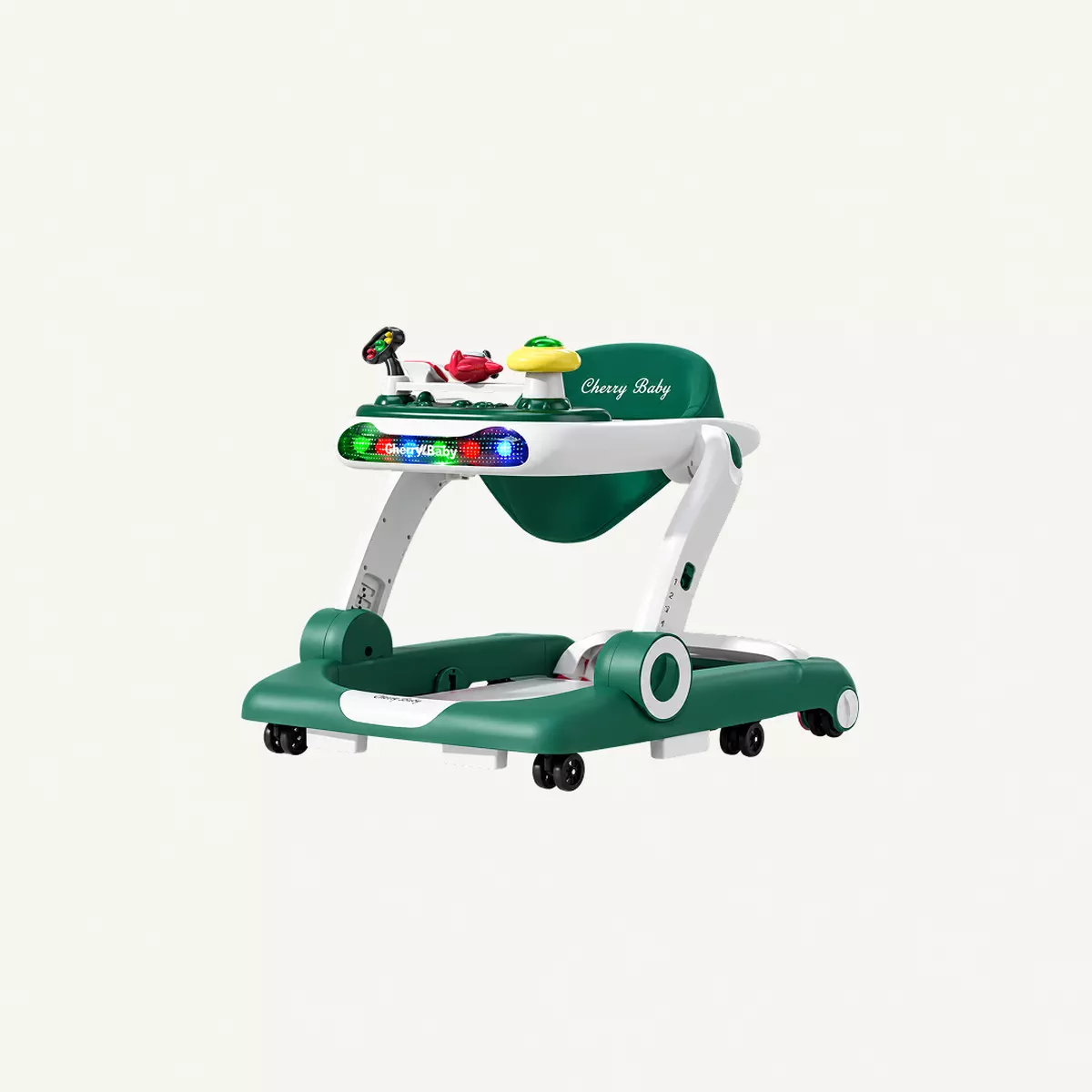 Kiddoz Multifunctional Baby Walker - Green-0-0
