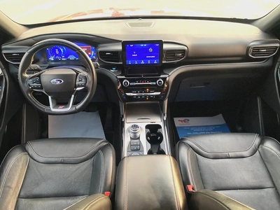 2022 Ford Explorer ST, maroon-18