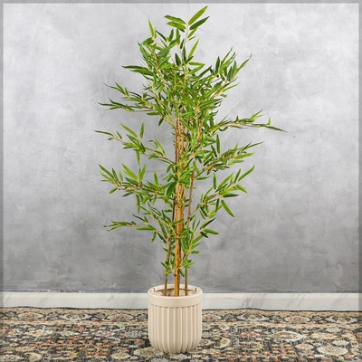 YATAI Decor Plastic Cylindrical Shape Plant Pot For Indoor Plastic Pots For Plants Vase-3
