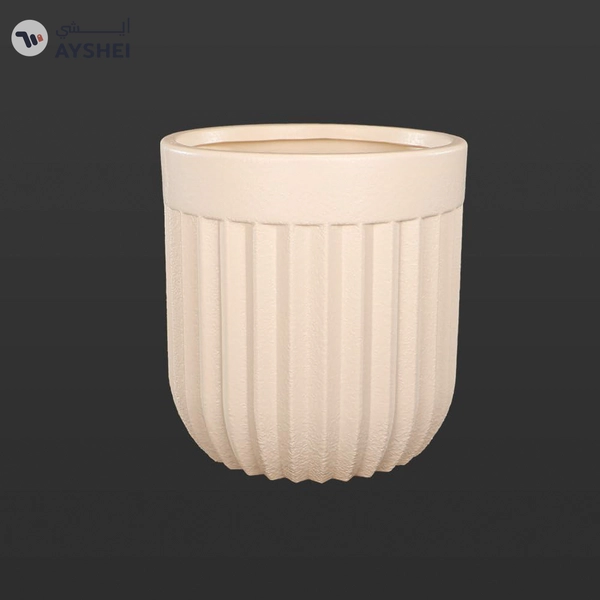 YATAI Decor Plastic Cylindrical Shape Plant Pot For Indoor Plastic Pots For Plants Vase