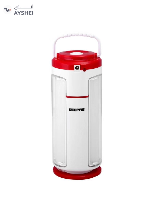 GEEPAS Rechargeable LED Lantern 10W - 54 Super Bright LEDs, 7 Hours Working | Ideal for Camping Hiking & Emergency Use | Dimmer function