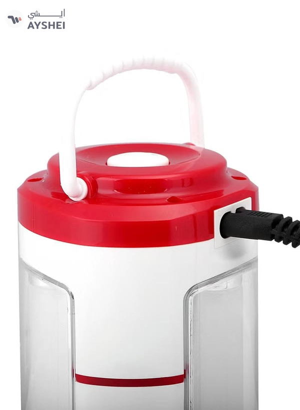 GEEPAS Rechargeable LED Lantern 10W - 54 Super Bright LEDs, 7 Hours Working | Ideal for Camping Hiking & Emergency Use | Dimmer function