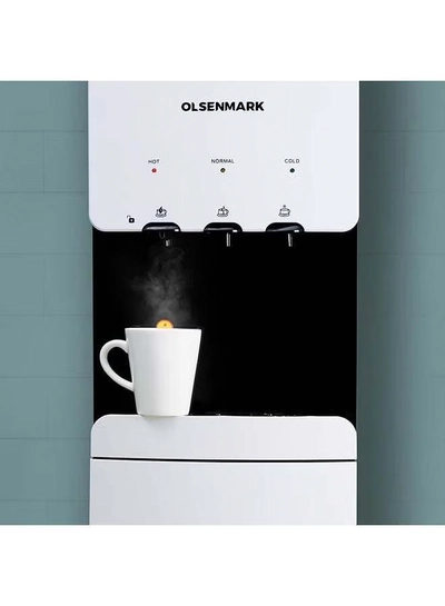 Olsenmark Hot and Cold Water Dispenser Refrigerator OMWD1629 White-1