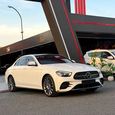 Mercedes E350 2021 | Korean Specs | Clean Title | 26K KM | White | مرسيدس E350 2021 وارد كوري كلين ت-6