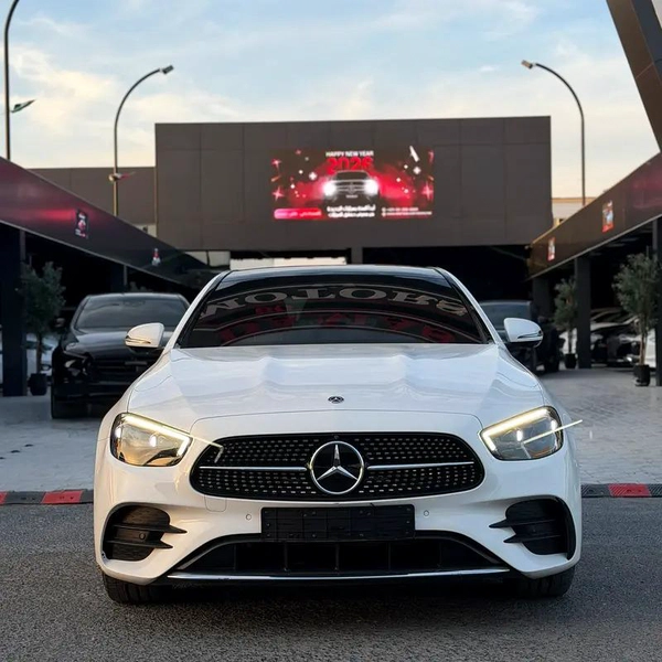 Mercedes E350 2021 | Korean Specs | Clean Title | 26K KM | White | مرسيدس E350 2021 وارد كوري كلين ت