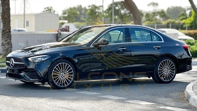 Mercedes-Benz C 200 AMG Premium GCC EQ Boost RWD DEALER WARRANTY 5 YEARS-11