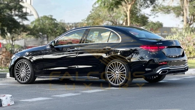 Mercedes-Benz C 200 AMG Premium GCC EQ Boost RWD DEALER WARRANTY 5 YEARS-13
