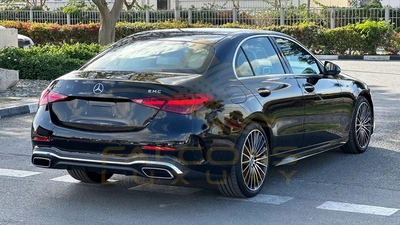 Mercedes-Benz C 200 AMG Premium GCC EQ Boost RWD DEALER WARRANTY 5 YEARS-14