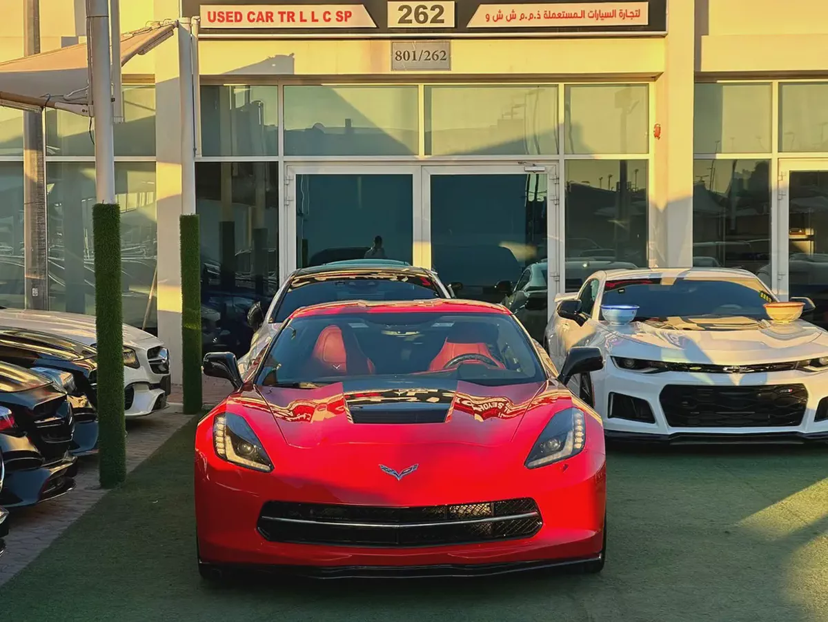 CHEVROLET CORVETTE C7 Z51 GCC 2015 PERFECT CONDITION NO ACCIDENT-3-3