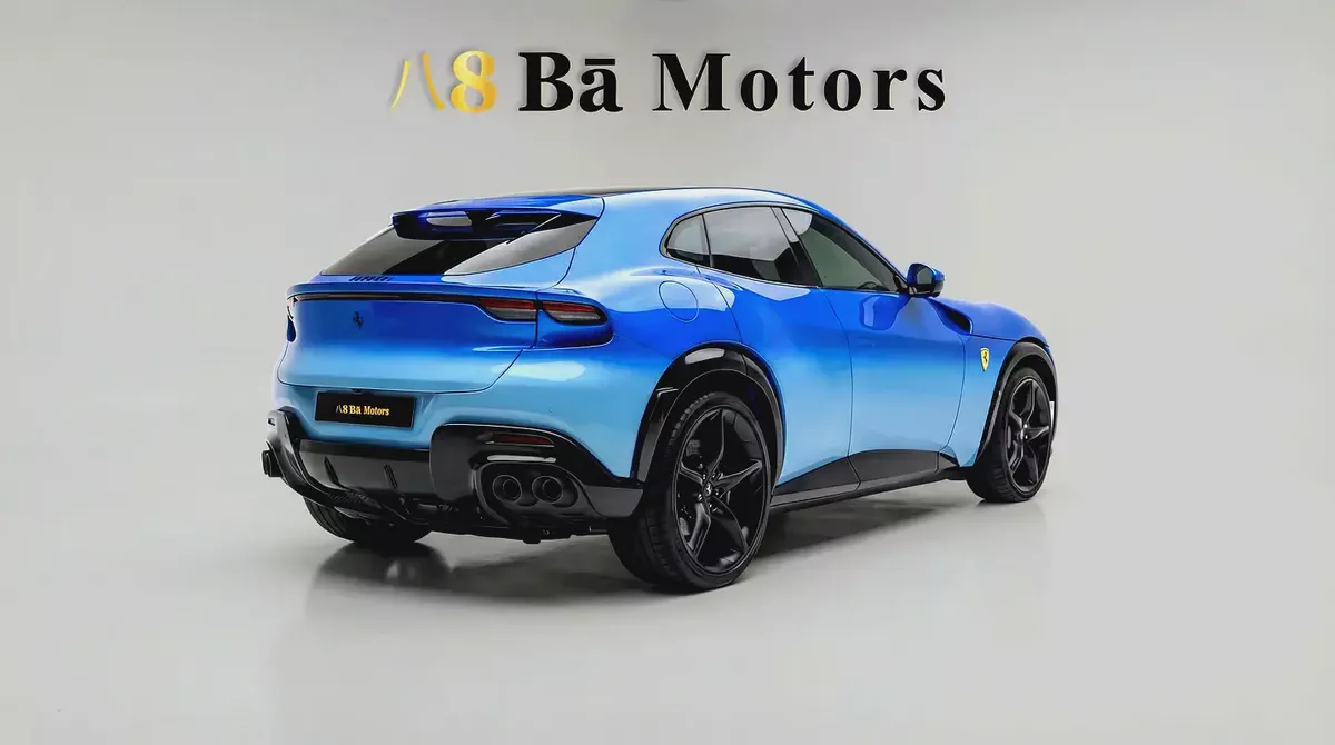 2025 Ferrari Purosangue Special Edition 1 of 1 | Tailor Made | Very Low Mileage | AL-Tayer Warranty-4-4