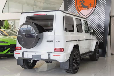 Mercedes-AMG G 63 | 2026 | White | Full Carbon | Performance Package | 4.0L V8 Twin-Turbo | 585 HP-3