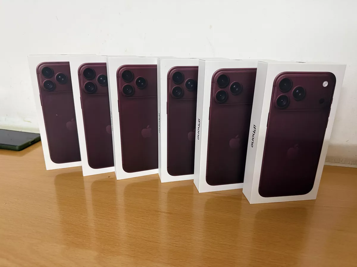 iPhone 18 pro max 256gb BURGUNDY TDRA UAE SEALED BOX