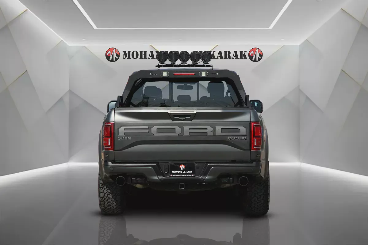 FORD RAPTOR F150 - 2019 - GCC - FULLY LOADED -GREY MATTE - AMAZING CONDITION-3-3