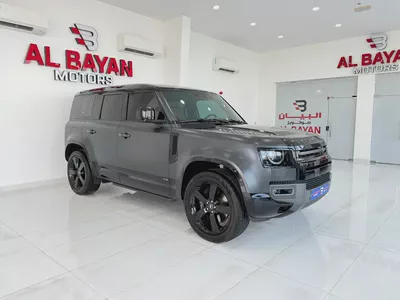 لاند روفر ديفندر P525 V8 carpathian edition رمادي / زعفراني 2023 (وارد بريطانيا كلين )-0