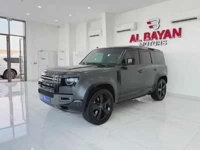 لاند روفر ديفندر P525 V8 carpathian edition رمادي / زعفراني 2023 (وارد بريطانيا كلين )-1