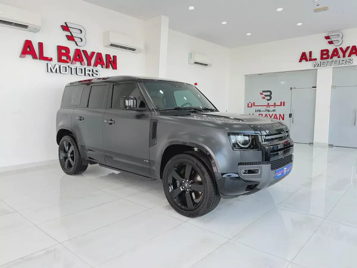 لاند روفر ديفندر P525 V8 carpathian edition رمادي / زعفراني 2023 (وارد بريطانيا كلين )-13-13