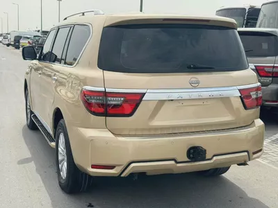Nissan patrol 2016 look 2020 gold color GacC calen car-3