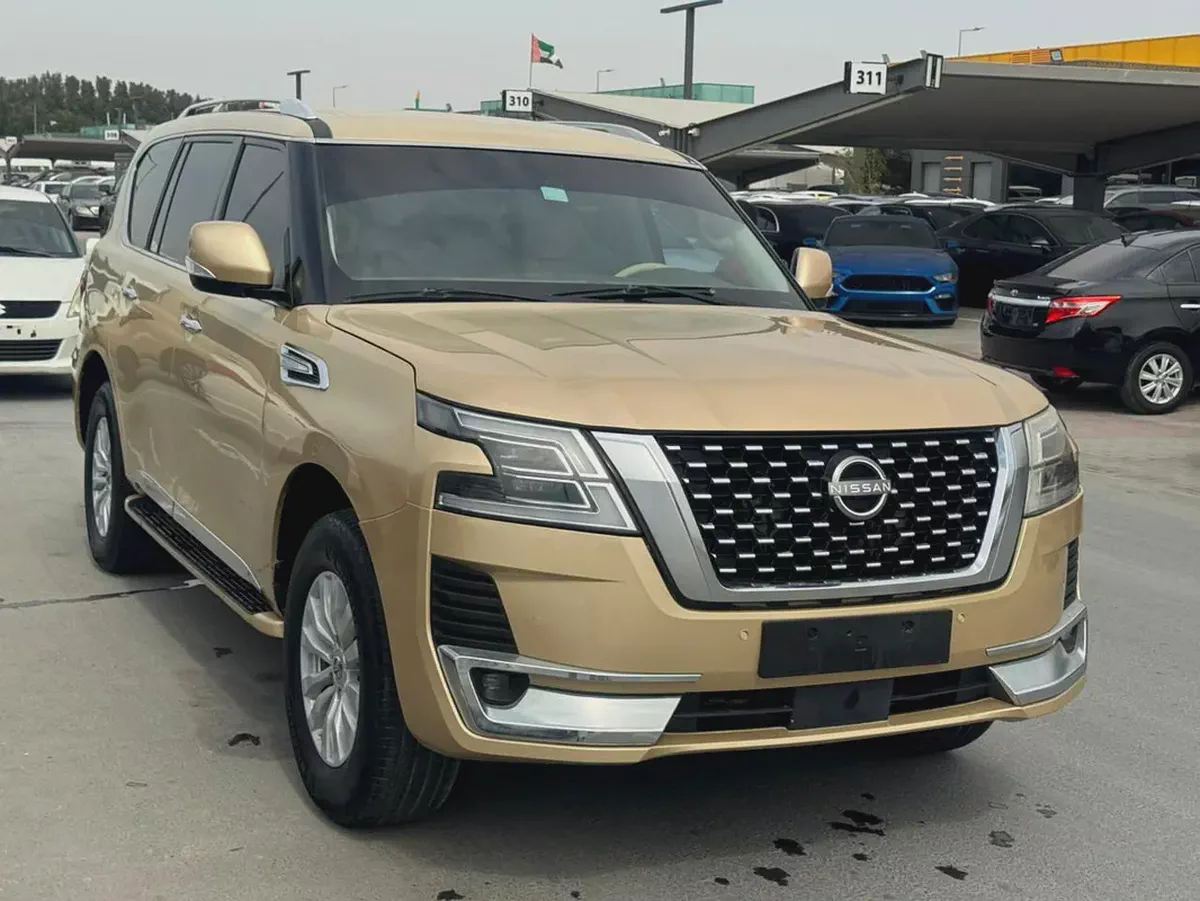 Nissan patrol 2016 look 2020 gold color GacC calen car-10-10